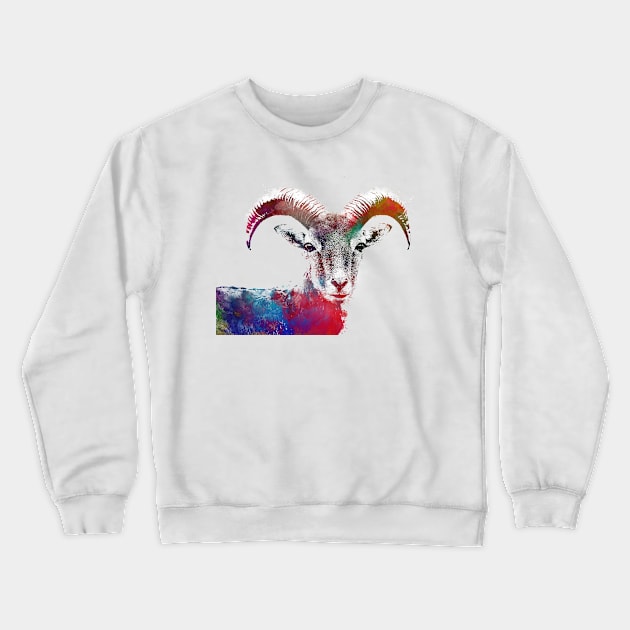 Alpine ibex Crewneck Sweatshirt by JBJart